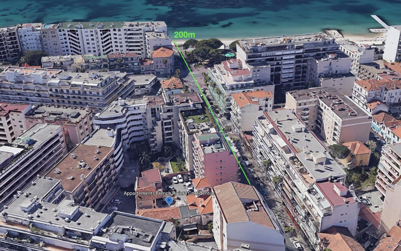 Appartements French Riviera Confidential Centre Ville Juan Les Pins Proche Des Plages Buitenkant foto